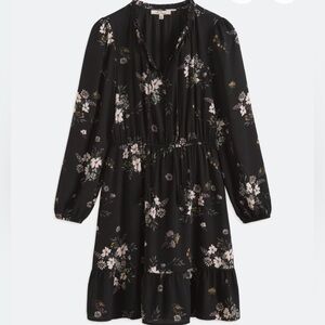 Jeanne Blouson Sleeve Dress